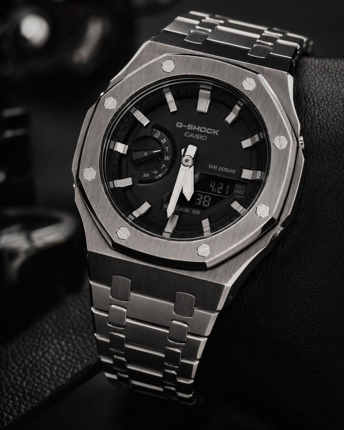 Steel Phantom GA-2100 Metal Watch