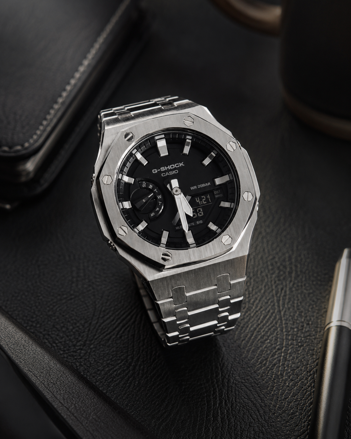 Steel Phantom GA-2100 Metal Watch