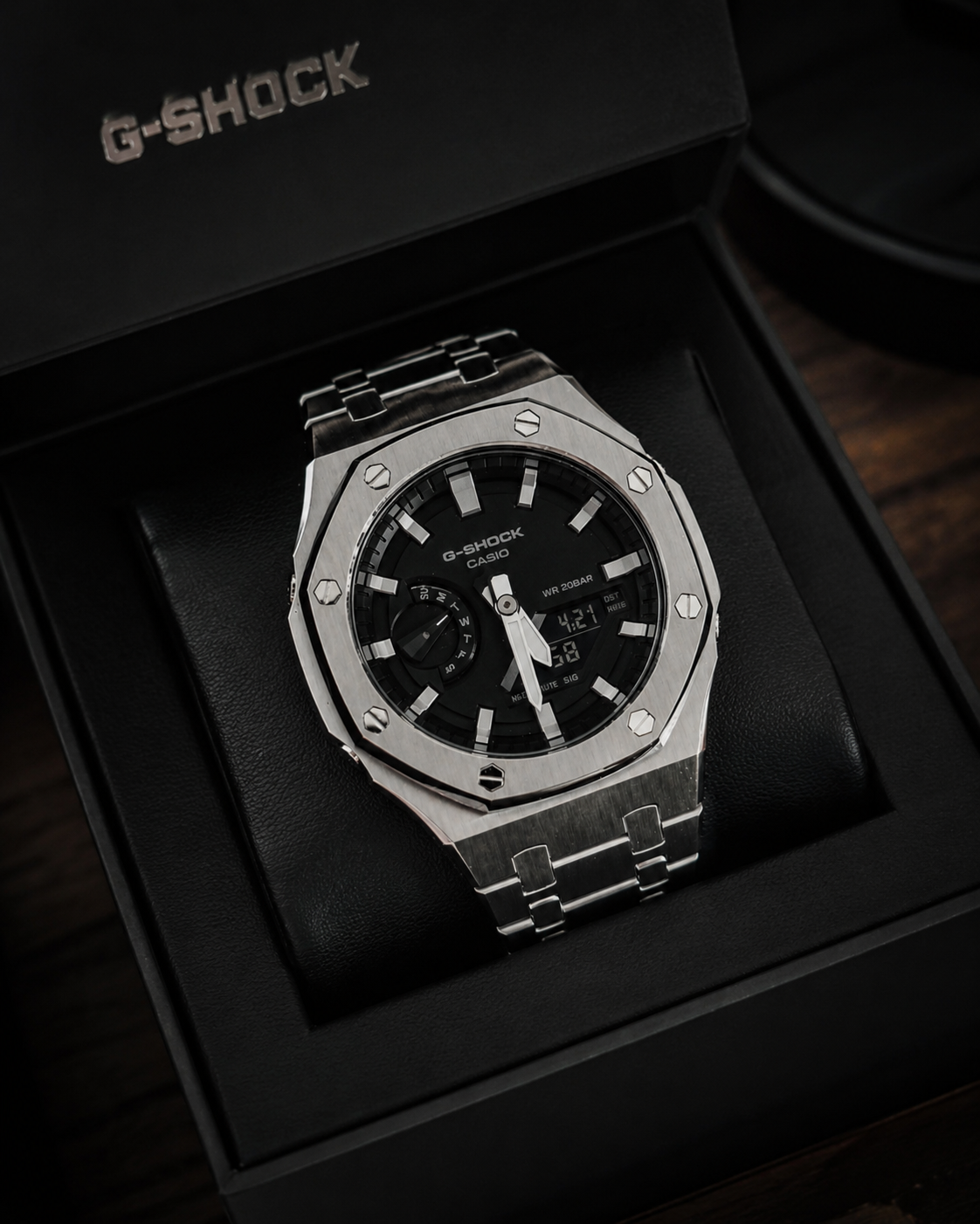 Steel Phantom GA-2100 Metal Watch