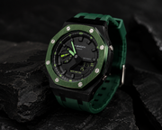 Emerald Phantom — Custom G-SHOCK GA-2100 Watch | Made to Order