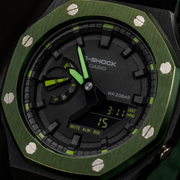 Emerald Phantom — Custom G-SHOCK GA-2100 Watch | Made to Order