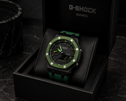 Emerald Phantom — Custom G-SHOCK GA-2100 Watch | Made to Order
