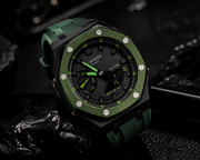 Emerald Phantom — Custom G-SHOCK GA-2100 Watch | Made to Order